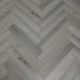 Pearl Grey SPC Herringbone Engineered Vinyl Click Flooring 126mm x 6mm x 630mm