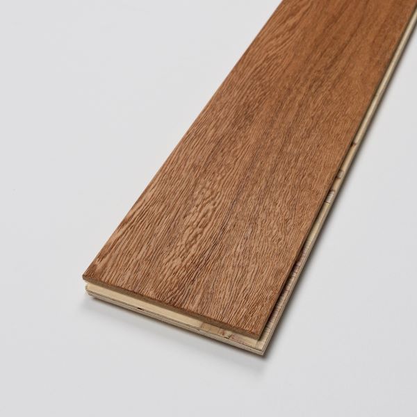 125mm x 18/5mm x random lengths Oak Brush & Oiled Rustic Grade Engineered Wood Flooring 