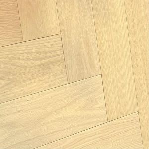 125mm x 14/3mm x 600mm Spring Rye Brushed Invisible Lacquered Herringbone Engineered Prime Flooring 