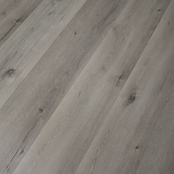Titan Silver Grey SPC Long Plank Engineered Vinyl Click Flooring 228mm x 6.5mm x 1524mm